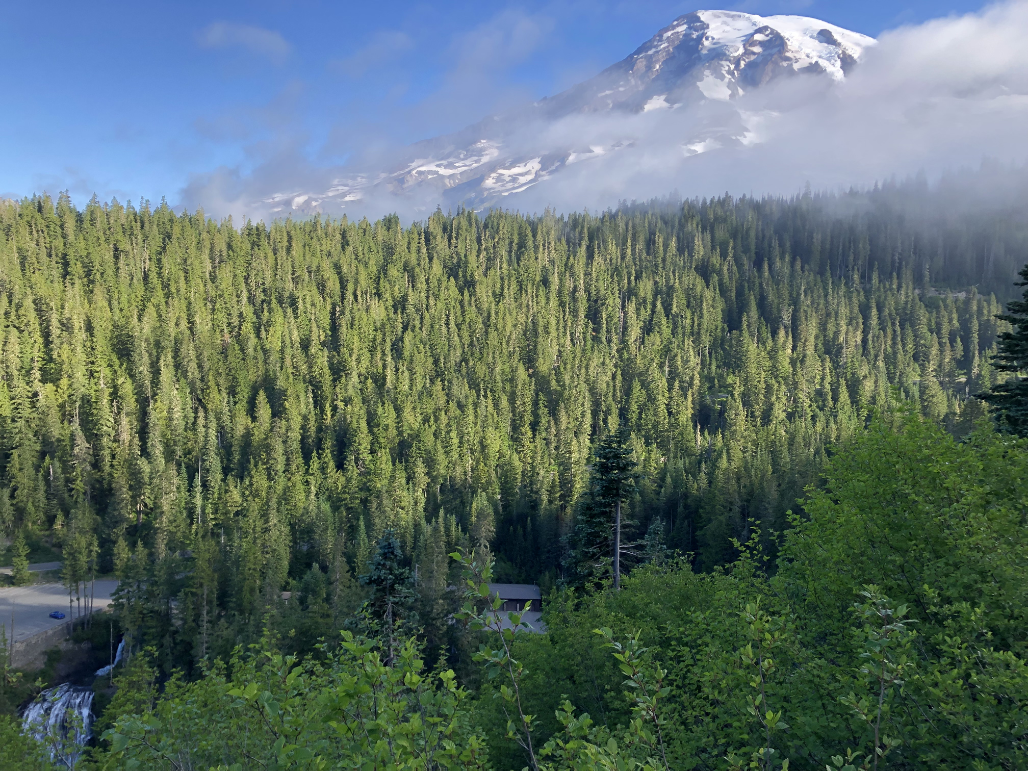 God, Mount Rainier and Us